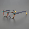 Amon Retro Rectangle Glasses Frame