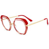 Mona New Style Punk Round Optical Glasses Frame