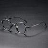 Monroe Titanium Round Glasses Frame