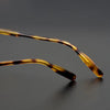 Falkor Hand Craft Retro Tortoise Round Glasses Frame