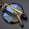 Falkor Hand Craft Retro Tortoise Round Glasses Frame