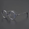 Falkor Hand Craft Retro Tortoise Round Glasses Frame