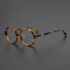 Falkor Hand Craft Retro Tortoise Round Glasses Frame