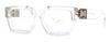 Nicola Designer Blue White Eyeglasses Frame