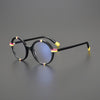 Oberon Acetate Round Retro Glasses Frame