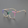 Olita Multicolor Square Acetate Glasses Frame