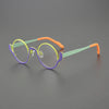 Ollie Small Round Titanium Glasses Frame