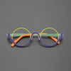 Ollie Small Round Titanium Glasses Frame