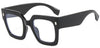 Ophelia Oversized Square Glasses Frame