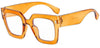 Ophelia Oversized Square Glasses Frame