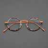 Parson Round Acetate Titanium Glasses Frame