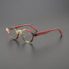 Pirro Acetate Round Retro Glasses Frame