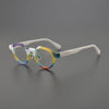 Pirro Acetate Round Retro Glasses Frame