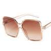 New Oversize Gradient Merk Designer Sunglasses