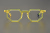 Pyi Irregular Polygon Glasses Frame