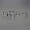 Randy Titanium Rectangle Glasses Frame