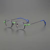 Randy Titanium Rectangle Glasses Frame