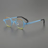 Rich Retro Titanium Optical Glasses Frame