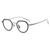 Robbin Retro Geometric Titanium Glasses Frame