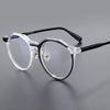 Saith Vintage Round Acetate Glasses Frame