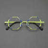 Saku Titanium Geometric Glasses Frame