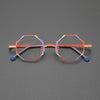 Saku Titanium Geometric Glasses Frame