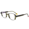 Sinjin Round Acetate Personalized Eyeglasses Frame