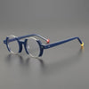 Sinjin Round Acetate Personalized Eyeglasses Frame