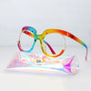 Southood Rainbow Glasses Frame With Free Rainbow Case