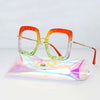 Southood Rainbow Glasses Frame With Free Rainbow Case