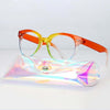 Southood Rainbow Glasses Frame With Free Rainbow Case