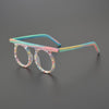 Tale Acetate Round Retro Glasses Frame