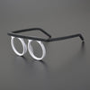 Tale Acetate Round Retro Glasses Frame