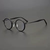 Tate Vintage Round Acetate Eyeglasses Frames