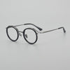 Travon Vintage Acetate Round Glasses Frame