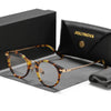 Sylor Titanium Vintage Oval Eyeglasses Frames