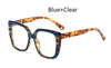 women's eyeglass frame  New black Square glasses frame women Big glasses frame oversized Fashion Styles Acetate