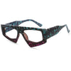 Zoro Personality Irregular Glasses Frame