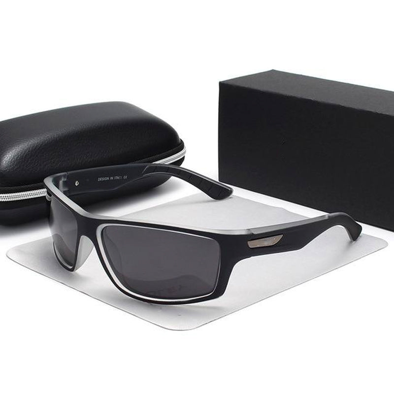 Men's Polarized Sunglasses Driving Shades Outdoor Sports Travel Eyewear, Gray