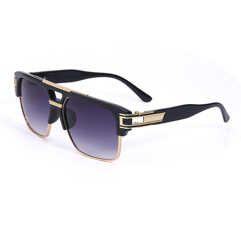 Sun Glasses For Men Sunglasses Outdoor Luxury Square Frame High