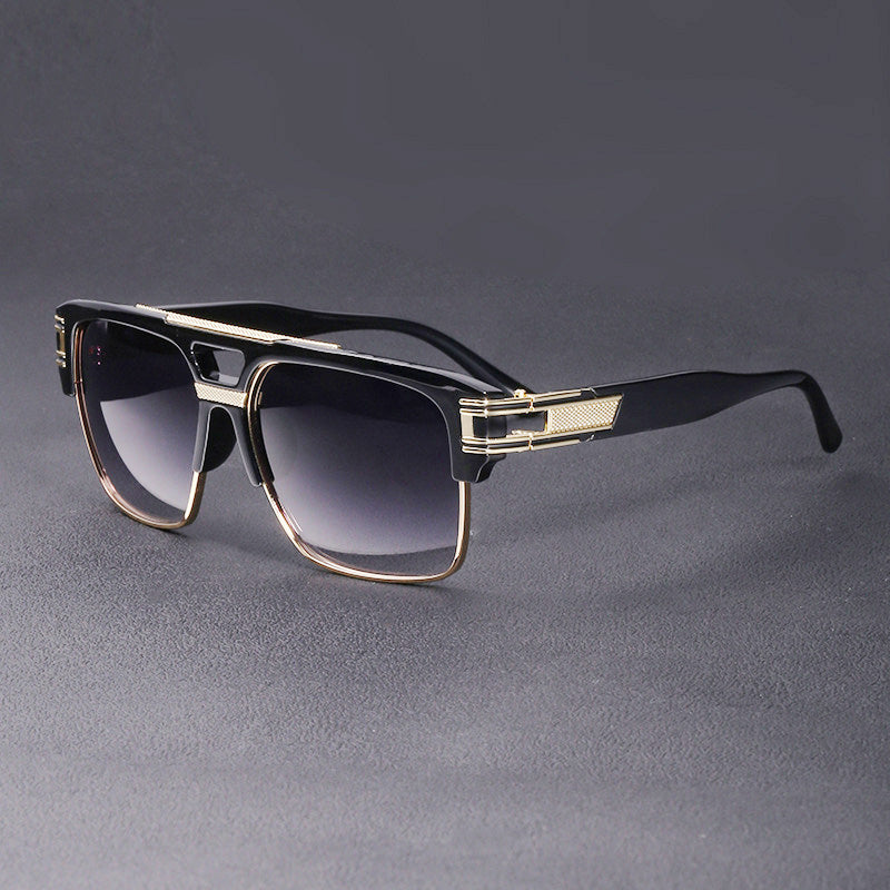 Classic Retro Square Sunglasses for Men