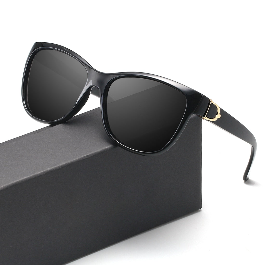 2022 Ladies New High Quality Brand Polarized Sunglasses Large