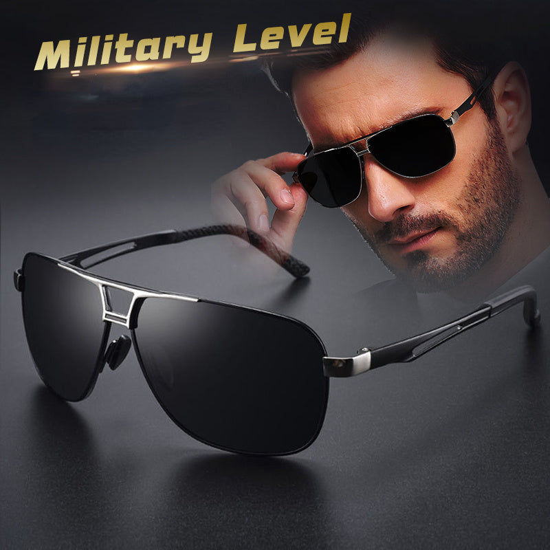 HDCRAFTER Aluminum Magnesium Sunglasses Mens Polarized Sunglasses Men  Driving Sun Glasses 2018 Fashion