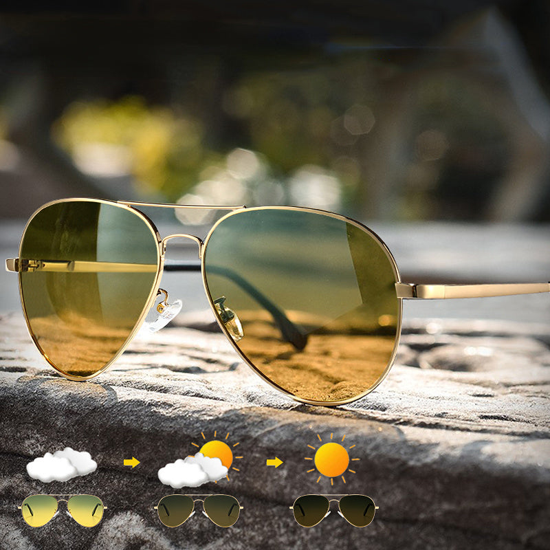 CoolPandas Photochromic Polarized Sunglasses Men Women