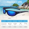 Duduma Sports Polarized Sunglasses for Men Women Baseball Cycling Golf Fishing Sun Glasses UV Blocking Tr8116