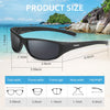 Duduma Sports Polarized Sunglasses for Men Women Baseball Cycling Golf Fishing Sun Glasses UV Blocking Tr8116