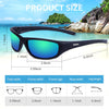 Duduma Sports Polarized Sunglasses for Men Women Baseball Cycling Golf Fishing Sun Glasses UV Blocking Tr8116