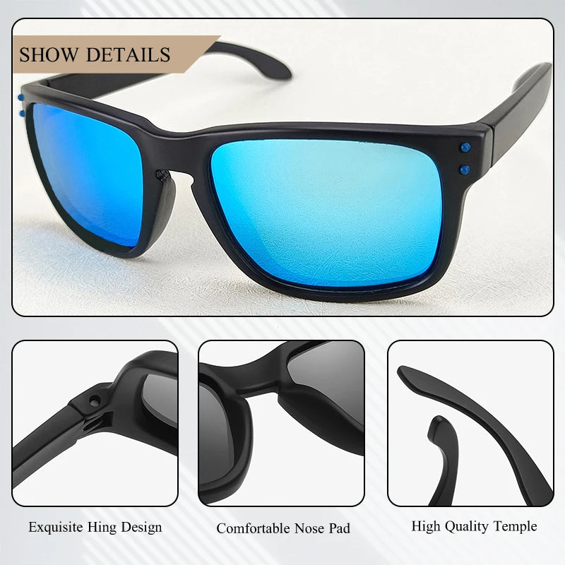 CRIXALIS Polarized Sunglasses for Men Women Designer Driving Night