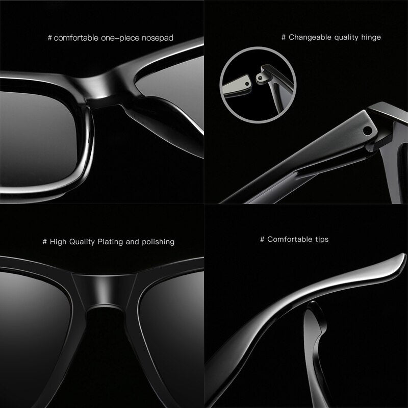 Men Polarized Sunglasses Aluminum Magnesium Driving Glasses For