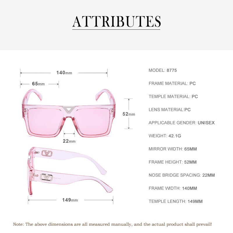 KAMMPT Luxury Fashion Glasses Women 2021 Oversize Vintage